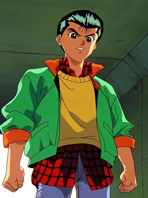 Yusuke Urameshi Yuyu Hakusho Green Jacket