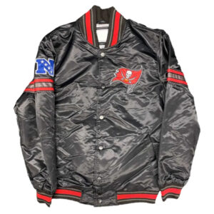 Black Tampa Bay Buccaneers Pick Roll Jacket