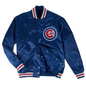 Chicago Cubs 1990 Blue Satin Jacket