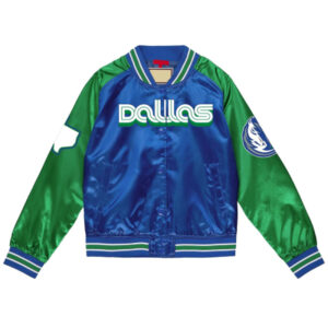 Dallas Mavericks City Edition Lightweight Satin Jacket