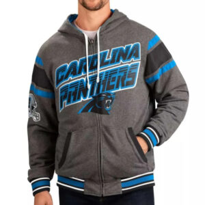 Gray Carolina Panthers Extreme Hoodie