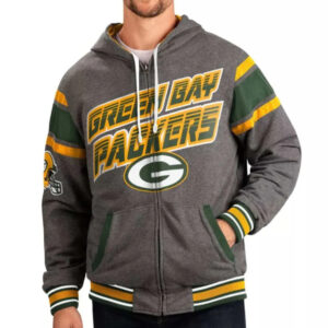 Gray Green Bay Packers Extreme Hoodie