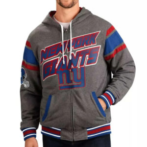 Gray New York Giants Extreme Hoodie