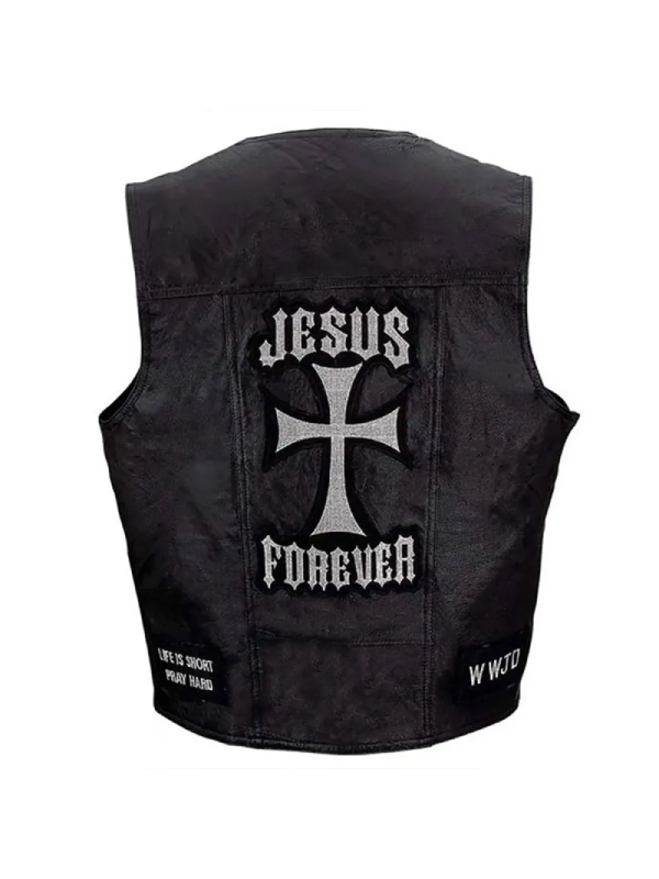 Jesus Forever Christian Motorcycle Vest