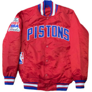 Starter Detroit Pistons Nba Satin Jacket