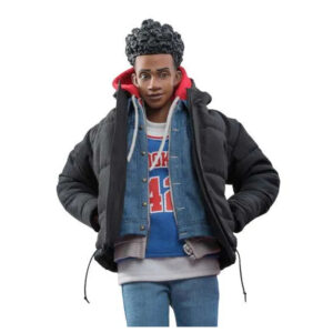 Miles Morales Spider Man Across The Spider Verse Black Jacket