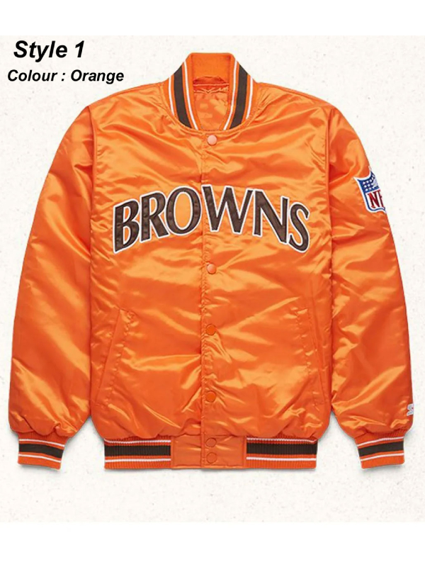 Starter NFL Browns Satin Jacket