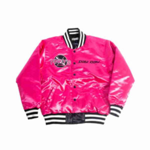 Next Friday Bomber Pinkys Satin Jacket