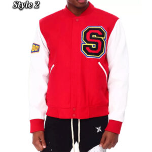 Bart Simpson Varsity Jacket