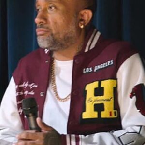 BlackAF Kenya Barris Letterman Jacket