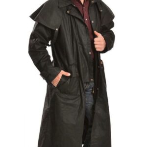 Cowboy Low Ride Black Duster