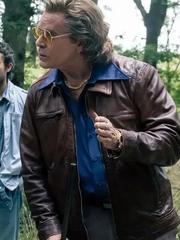 Cocaine Bear Ray Liotta Leather Jacket