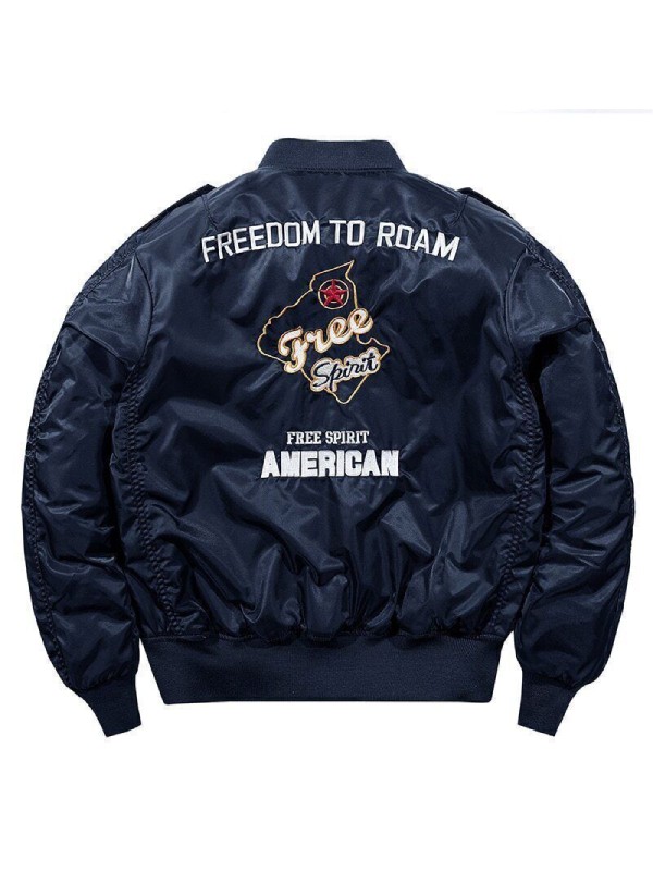 Hip Hop High Quality Thick Military Motorcycle Baseball Bomber Jacket
