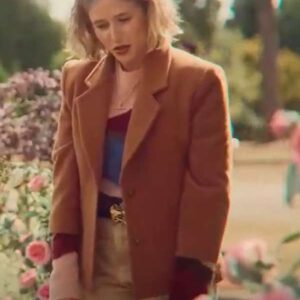 Hope Haddon Sex Education S04 Brown Coat