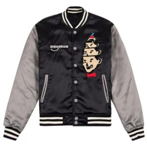 Ice Cream Hoodini Bomber Satin Jacket