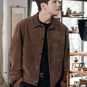 Kang Hee Sik Strong Girl Nam Soon S01 Suede Leather Jacket