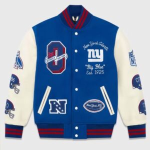 OVO New York Giants Varsity Jacket