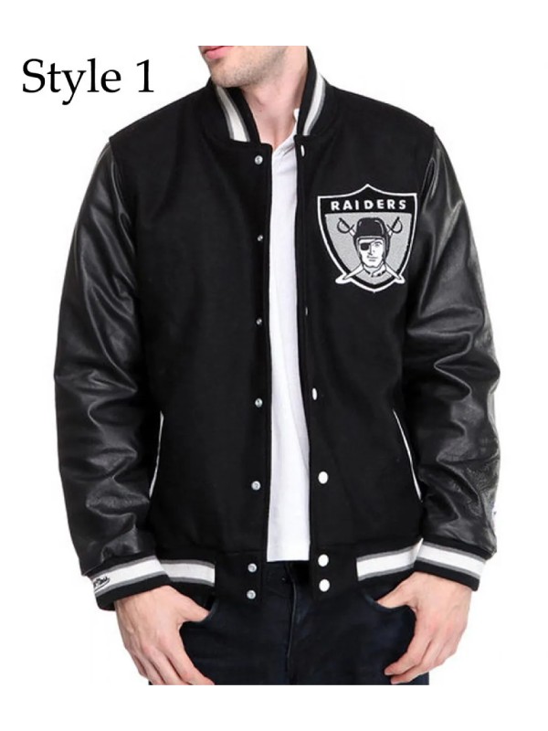 Raiders Varsity Letterman Jacket