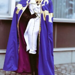 Suzaku Kururugi Code Geass Cotton Blue Cape