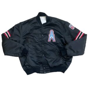 90’s Houston Oilers Black Jacket