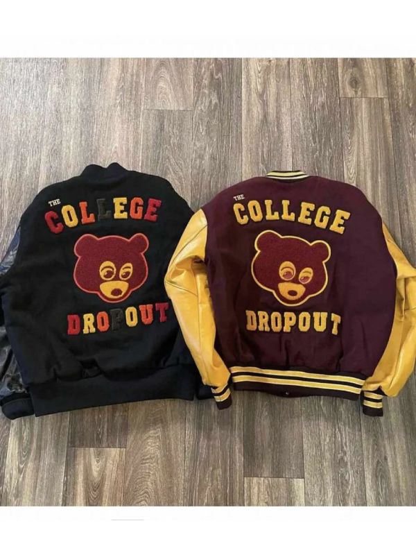 The College Dropout Kanye West Varsity Jacket