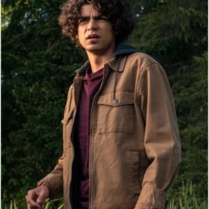 The Imperfects Inaki Godoy Brown Hooded Jacket