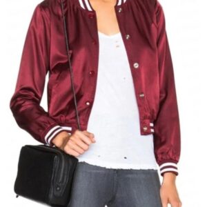 The Voice Season 10 Christina Aguilera Burgundy Jacket