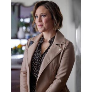 The Wedding Cottage Erin Krakow Leather Jacket