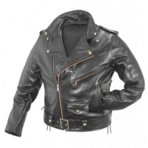 Wwe Triple H Biker Leather Jacket