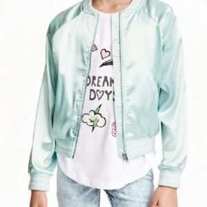 Liv And Maddie S04 Dove Cameron Mint Bomber Jacket