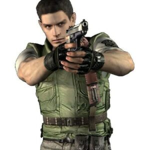 Resident Evil Chris Redfield Stars Green Vest